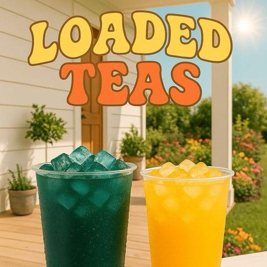 Loaded Tea-At Home Flavor Pack-Powered Caffeinated Beverage Mix-Loaded Tea-Drink-Package-Energy Powder Beverage-55 Flavors Caffeine Convenience
