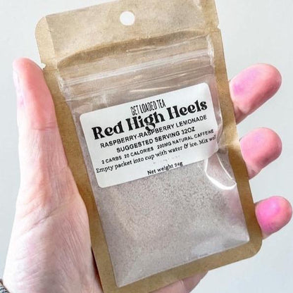 Loaded Tea-At Home Flavor Pack-Powered Caffeinated Beverage Mix-Loaded Tea-Drink-Package-Energy Powder Beverage-55 Flavors Caffeine Convenience